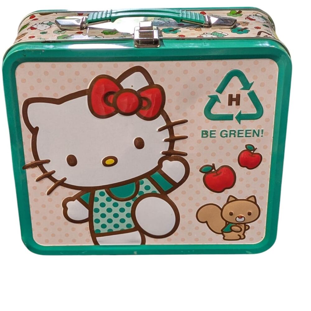Hello Kitty Lunch box Go green